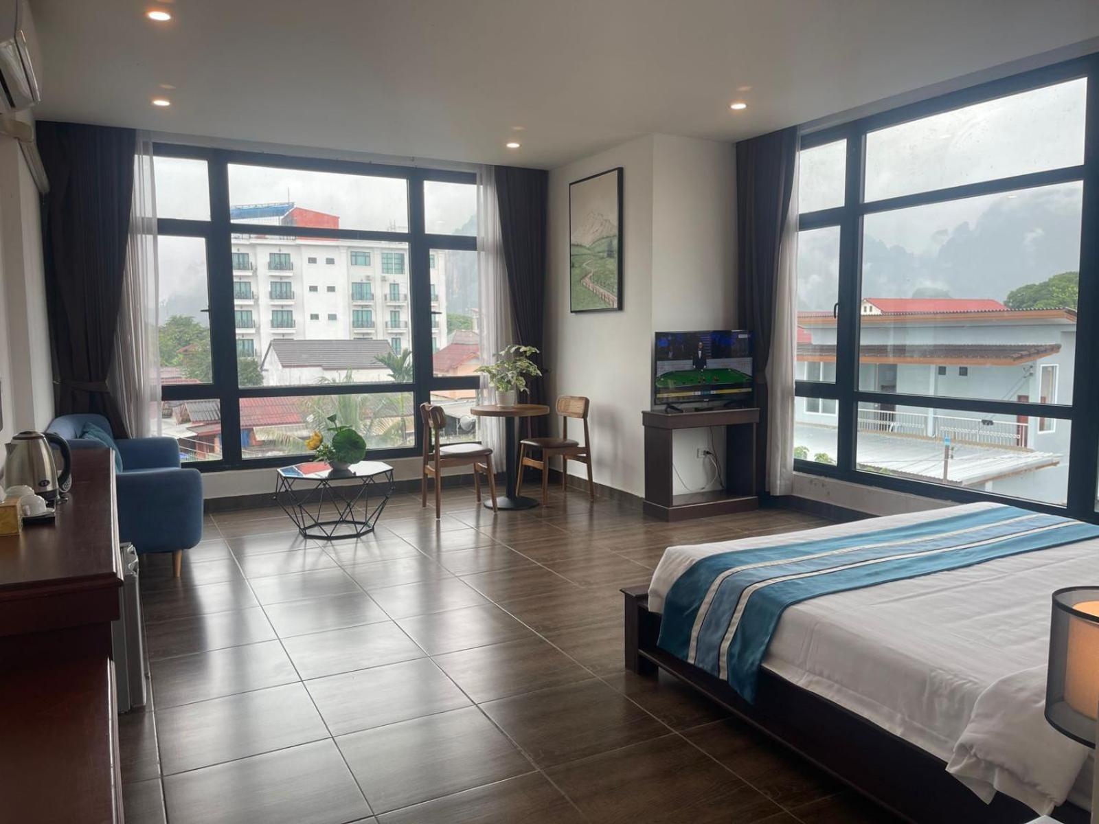 Vang Vieng Topview Hotel Экстерьер фото