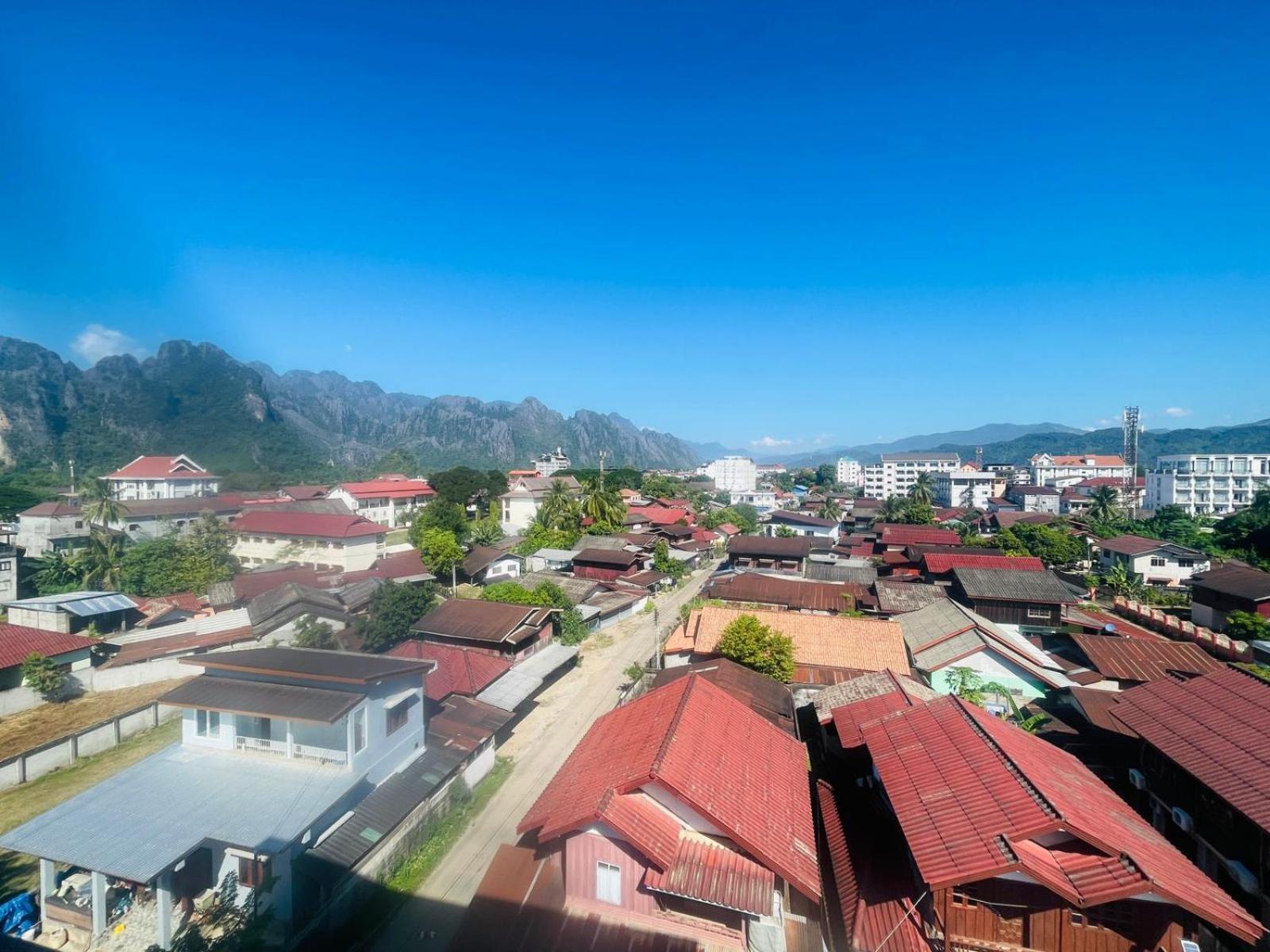 Vang Vieng Topview Hotel Экстерьер фото
