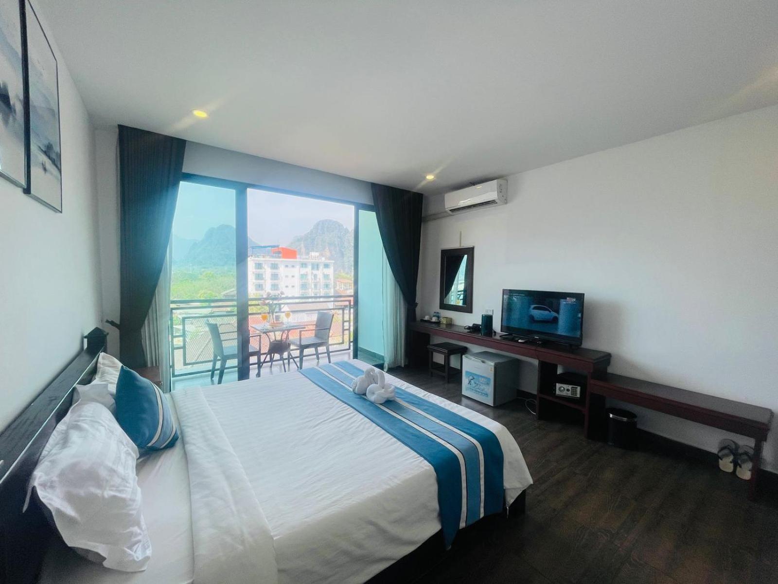 Vang Vieng Topview Hotel Экстерьер фото